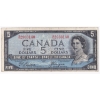 Image 1 : BC-31b 1954 $5 Devil's Face F-VF Beattie-Coyne SN: T/C2933140