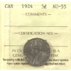 Image 1 : 5-cent 1924 ICCS AU55