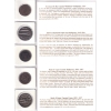 Image 3 : 1812-1871 Coins & Tokens of Pre-Confederation in 3 Ring Binder. 15pcs.