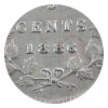 Image 4 : 5-cent 1886 Small 6 ICCS AU50