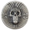 Image 1 : 5oz Beaver Bullion Mystic Thinker Skull .999 Fine Silver Round (Tax Exempt)
