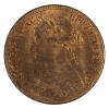 Image 2 : Great Britain 1879 Half Penny GEM BU
