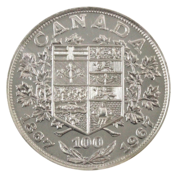 1867-1967 McTavish Company Centennial Frosted Proof Token in .999 Fine Silver (Tax Exempt)