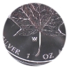 Image 2 : 2020 $5 Silver Maple Leaf w/ W Mint Mark Fine Silver Coin (Tax Exempt)
