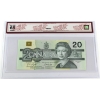 Image 2 : BC-58dA 1991 $20 BCS GEM UNC65 Original Knight-Dodge Replacement Note SN:EWP3905790