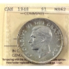 Image 1 : Silver $1 1948 ICCS MS62