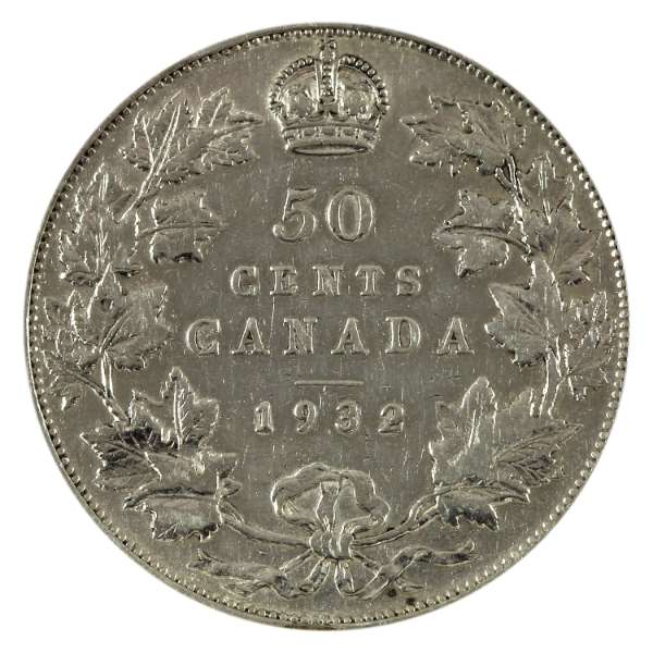50-cent 1932 F-VF (Cleaned)