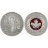 Image 1 : 2006 & 2007 Proof Silver Dollars. 2pcs. 
