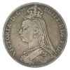 Image 2 : Great Britain 1890 Crown VF (nick)