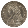 Image 2 : USA Silver 1830 Capped Bust Half Dollar Large O AU-UNC (Scratched)