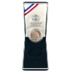Image 1 : USA Silver 1990 Eisenhower Centennial Uncirculated Silver Dollar