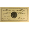 Image 3 : Grand River Pulp & Lumber Co. ND (c.1911) 50c Grand River NL Legacy CUNC64 SN: 503