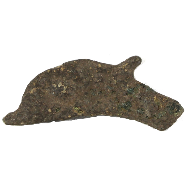 Olbia, Black Sea Region 5th Century BCE Proto Money Cast Bronze Dolphin Coinage