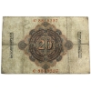Image 2 : Germany 1909 Pick-#37 20 Mark VG SN:C·8815337