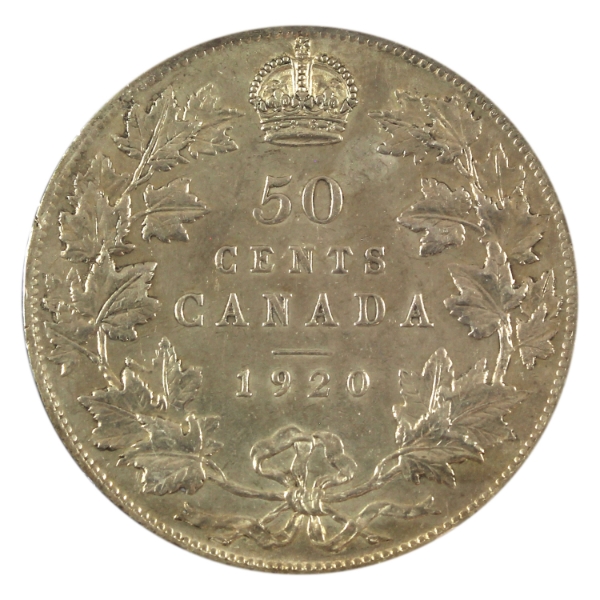 50-cent 1920 Large 0 AU-UNC