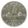 Image 2 : Silver $1 1957 1 WL ICCS MS64