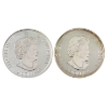 Image 2 : 2x 3/4oz 2021 $2 Great-Horned Owl .999 Fine Silver Rounds. 2pcs. (Tax Exempt)