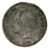Spain Silver 1894PGV 5 Pesetas F-VF