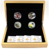 Image 1 : 2015 $20 Forests of Canada 4-Coin Set & Deluxe Box (Tax Exempt)