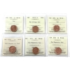 Image 1 : 1-cent 2001-2012 ICCS MS66 Red. 6pcs.