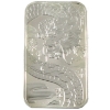 Image 1 : 1oz TD Triumphant Dragon .999 Fine Silver Bar (Tax Exempt)