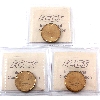 Image 2 : Loon $1 1987, 1988 & 1989 ICCS MS66. 3pcs.