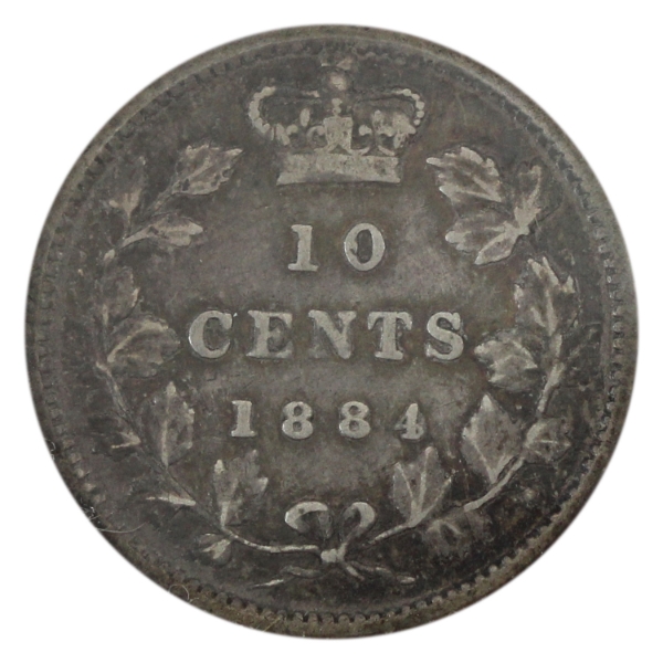 10-cent 1884 VG10