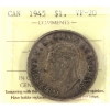 Image 1 : Silver $1 1945 ICCS VF20