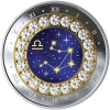 Image 8 : 2019 $5 Zodiac 12-Coin .9999 Fine Silver Set in Decorative Box. (Tax Exempt)