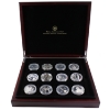 Image 1 : 2011-2012 The Official Diamond Jubilee Collection Fine Silver 12 Coin Set
