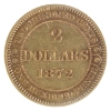 Image 2 : Newfoundland Gold $2 1872 ICCS EF40