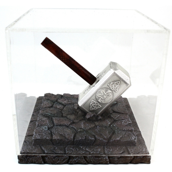 Solomon Islands Silver 2021 $10 Thor's Hammer 500g .999 Fine Silver w/ Antique Finish (Tax Exempt)
