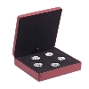 Image 1 : 2008-2009 $15 Vignettes of Royalty, Ultra High Relief, 5-Piece Sterling Silver Set