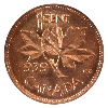 Image 3 : 1-cent 1939 ICCS MS66 Red