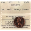 Image 1 : 1-cent 1953 SF ICCS PL66 Red HC
