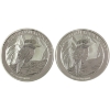 Image 1 : 2x 1oz Australia 2014 $1 Kookaburra. 2pcs (Tax Exempt)