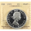 Image 1 : Silver $1 1961 ICCS PL67 Ultra Heavy Cameo