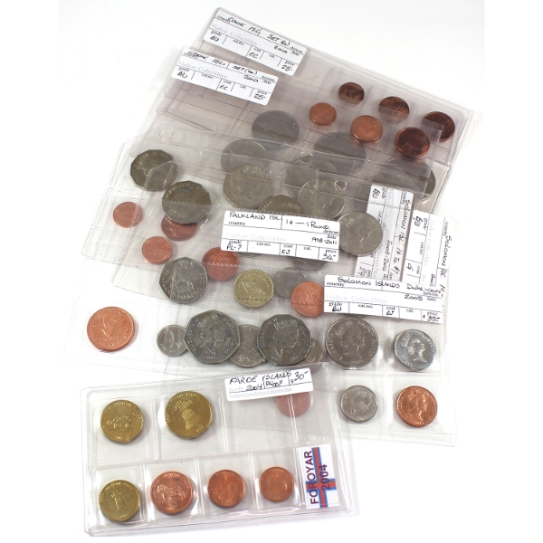 Bulk Lot of World 1998-2011 Uncirculated Sets. 7pcs.