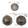 Image 1 : 1889-1920s Toronto Public School Board Attendance Medals. 3pcs.