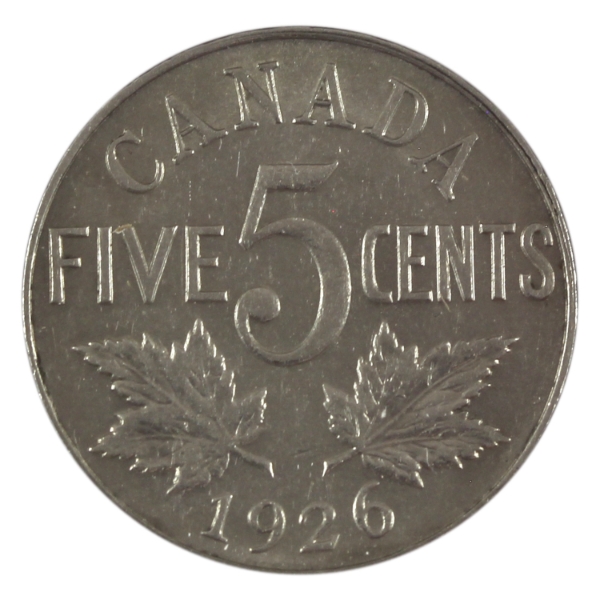 5-cent 1926 Near 6 Almost UNC