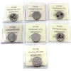 Image 2 : 25-cent 2008-2010 ICCS MS65. 7pcs. 