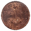 Image 3 : Newfoundland 1-cent 1941C ICCS MS63, Red & Brown. Radiant Lustre Throughout!