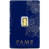 Image 1 : 1g PAMP Suisse .9999 Fine Gold Bar (Tax Exempt) 