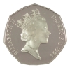 Image 2 : Great Britain Cupro-Nickel 1994 50 Pence D-Day 50th Ann. Coin