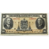 630-18-04a 1935 $10 The Royal Bank of Canada VF SN: 1355581 Check Letter C