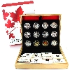 Image 1 : 2013 $10 O Canada 12-Piece Fine Silver Subscription Set (Tax Exempt)