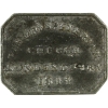 Image 1 : CH-LR463A 1844 The Presbyterian Church of Londonderry Rectangular Token