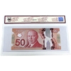 Image 2 : BC-72aA 2012 $50 BCS GEM UNC66 Original Macklem-Carney Single Note Replacement SN: AMD5926799