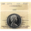 Image 1 : 50-cent 1974 ICCS PL67 Ultra Heavy Cameo
