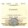 Image 1 : 5-cent 1889 ICCS EF40 (cleaned)